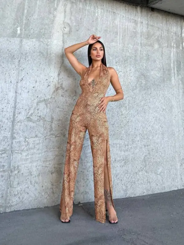 Slit Jumpsuit - Image 19