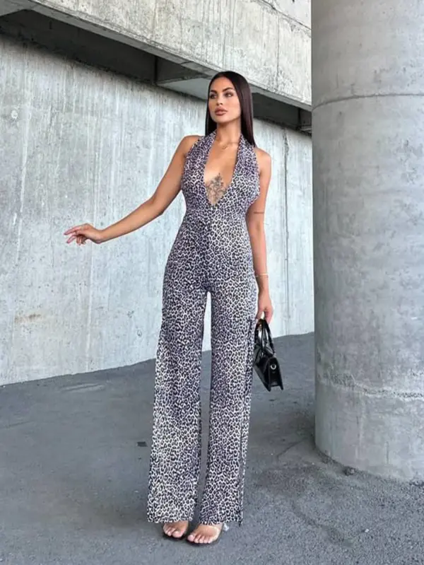 Slit Jumpsuit - Image 29