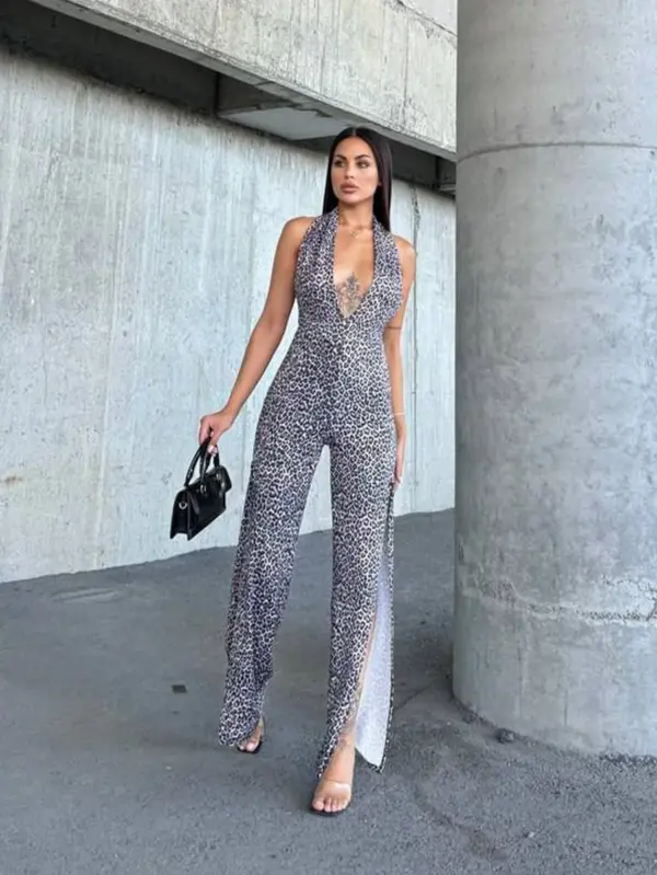Slit Jumpsuit - Image 26