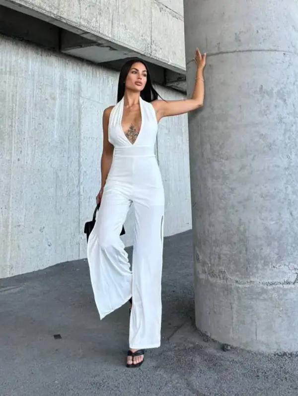 Slit Jumpsuit - Image 6