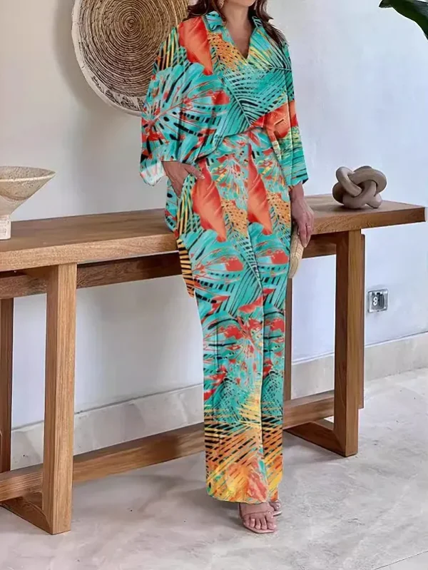 Tropical Bliss Relaxed Co-Ord Set - Image 2