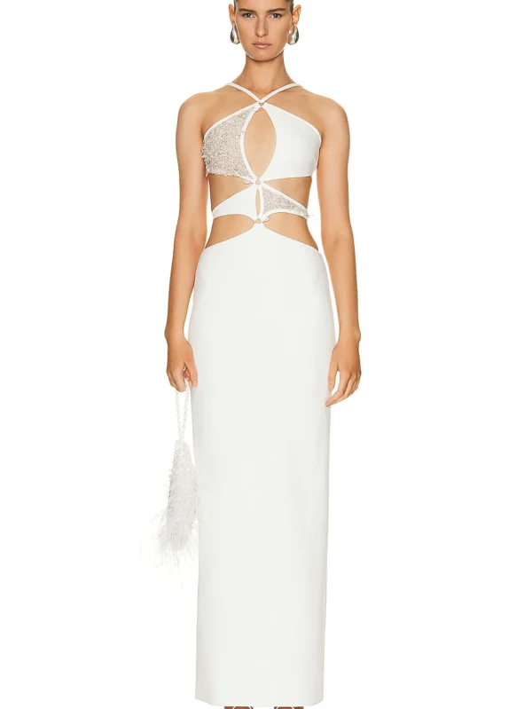 Celestial Gleam Cutout Gown - Image 2