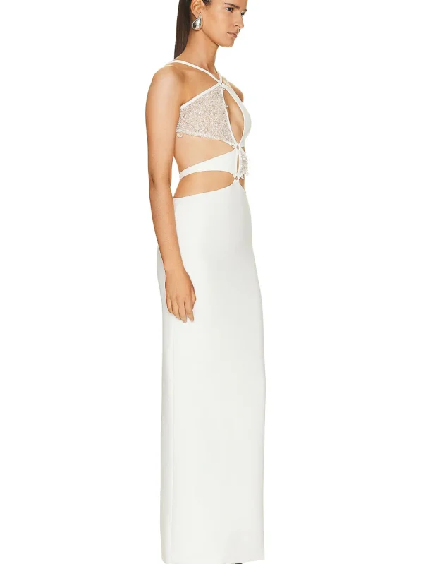 Celestial Gleam Cutout Gown - Image 6