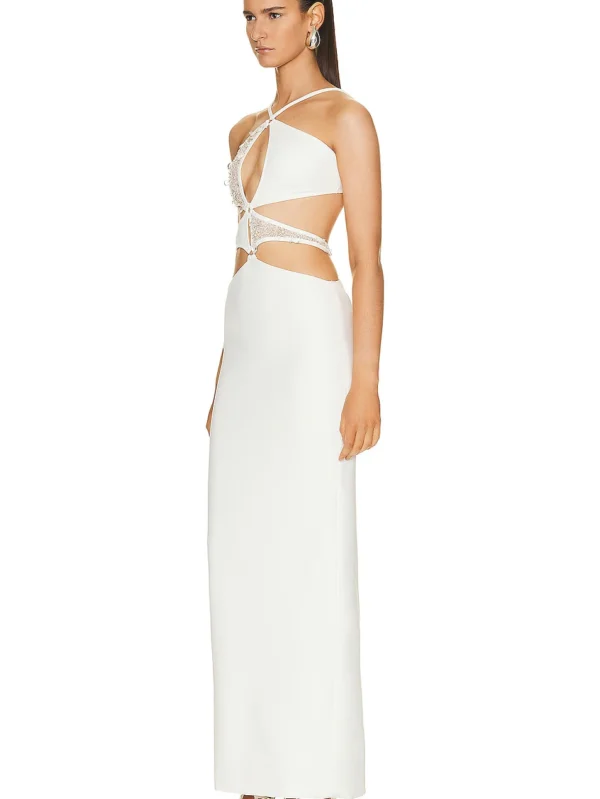 Celestial Gleam Cutout Gown - Image 5